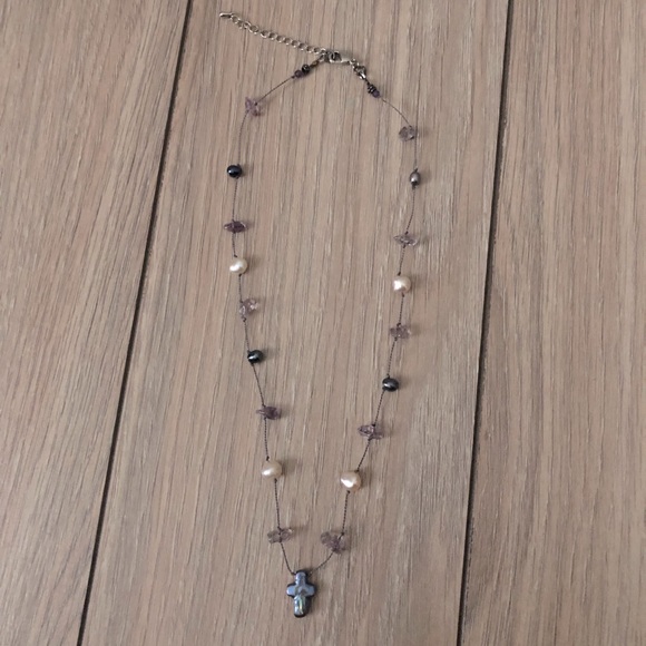 Handmade Cross Necklace - Picture 1 of 3